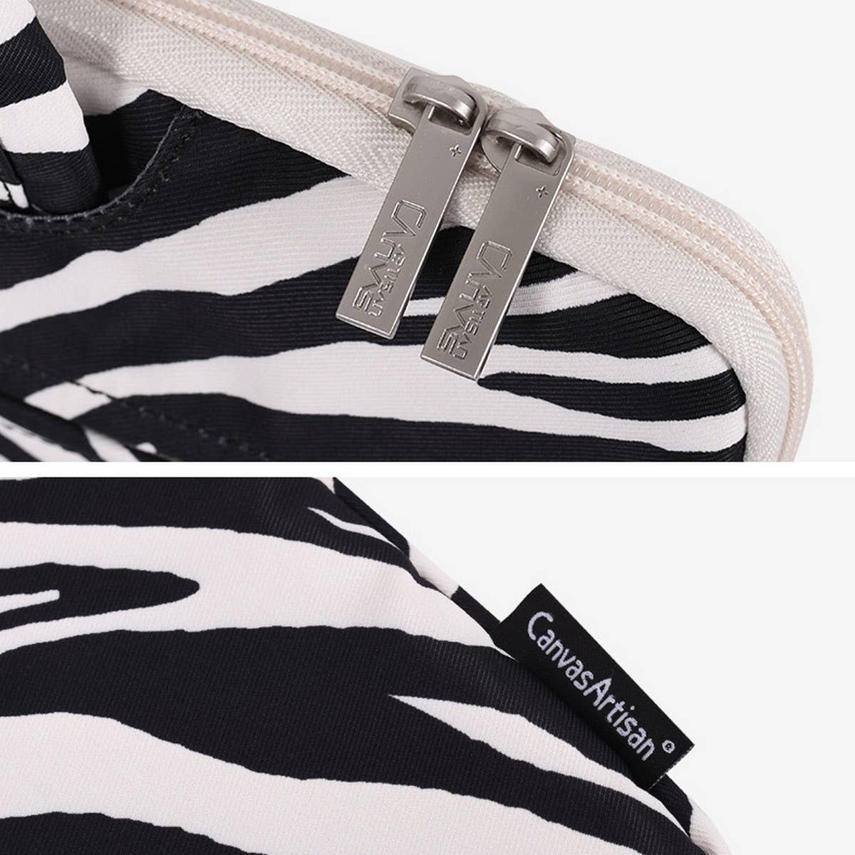 Zebra Print Laptop Bag Tablet Case_Cwab3322
