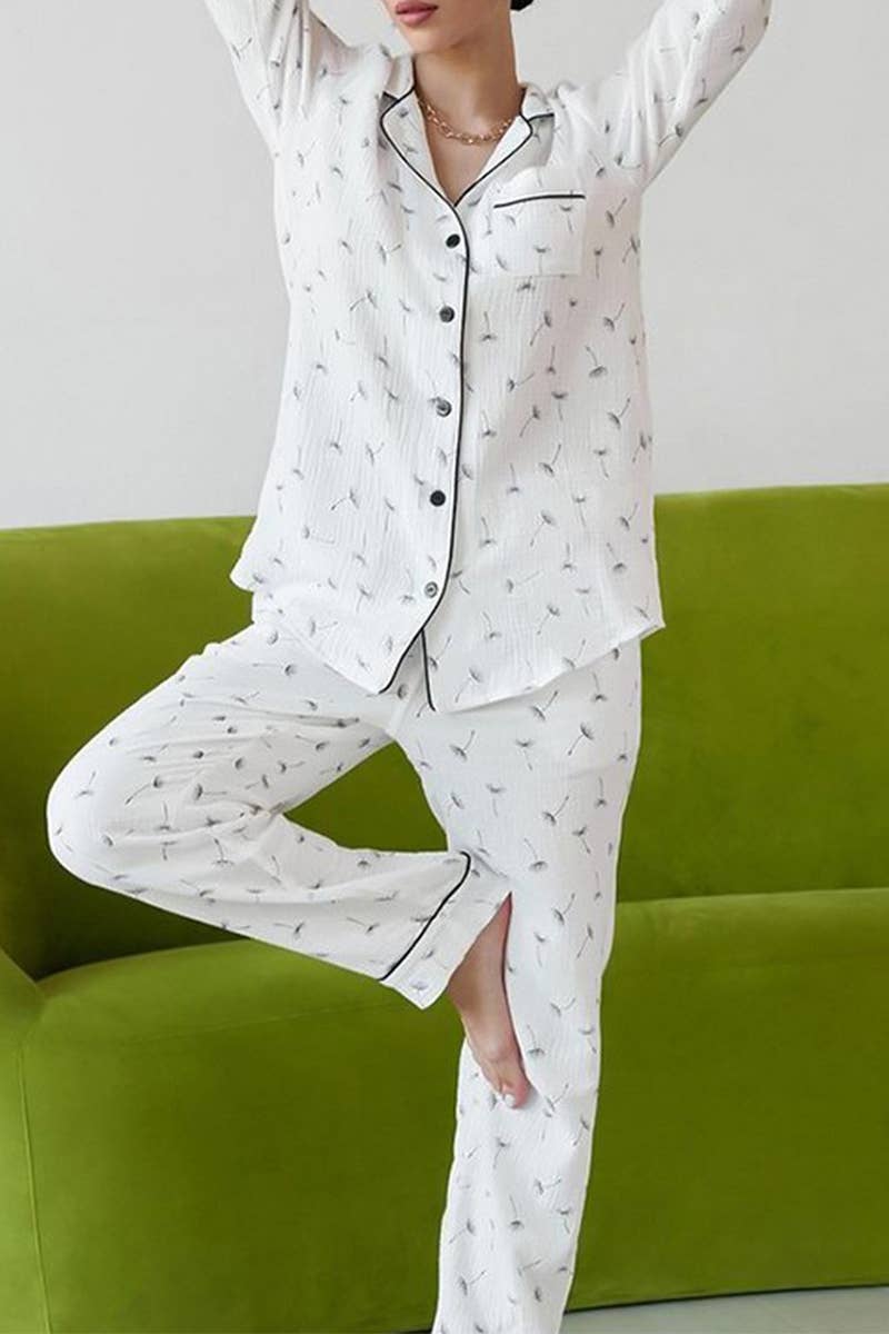 Cwsbsl0142_Spring Thin Stylish And Comfortable Two-Piece Sui