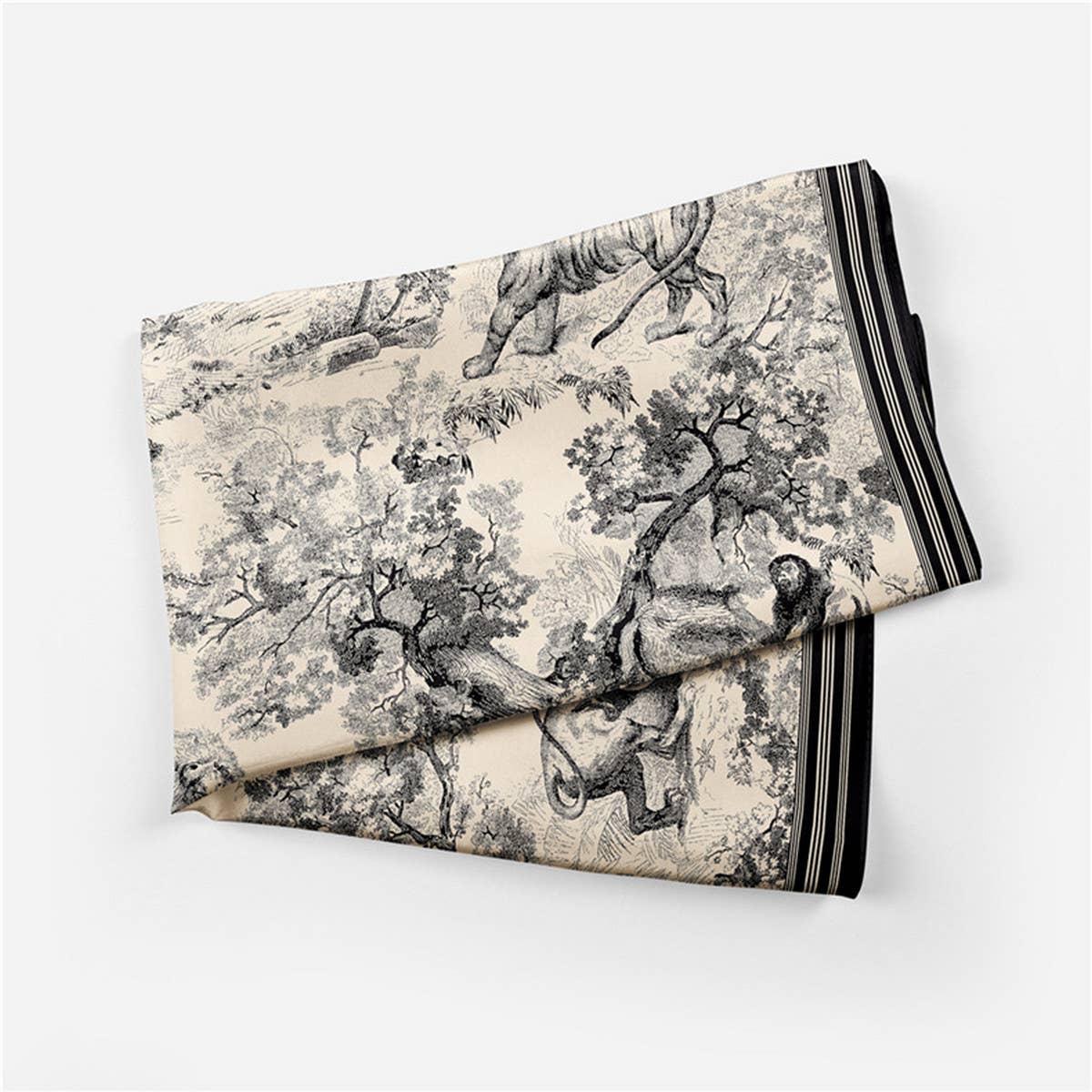 Versatile Square Scarf Hair Tie&Bag Wrap Ribbon_Cwasc0650