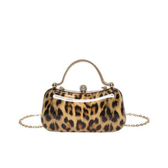 Leopard Print Fashionable Single-Shoulder Bag