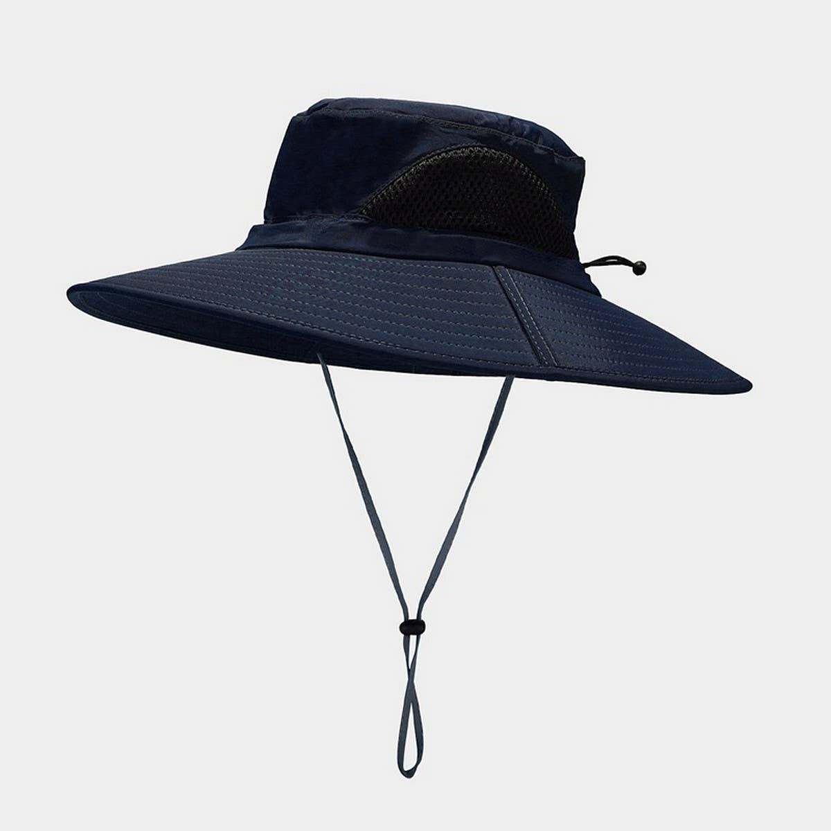 NYLON QUICK DRY WIDE BRIM SUN HAT FOR HIKING_CWAH3893