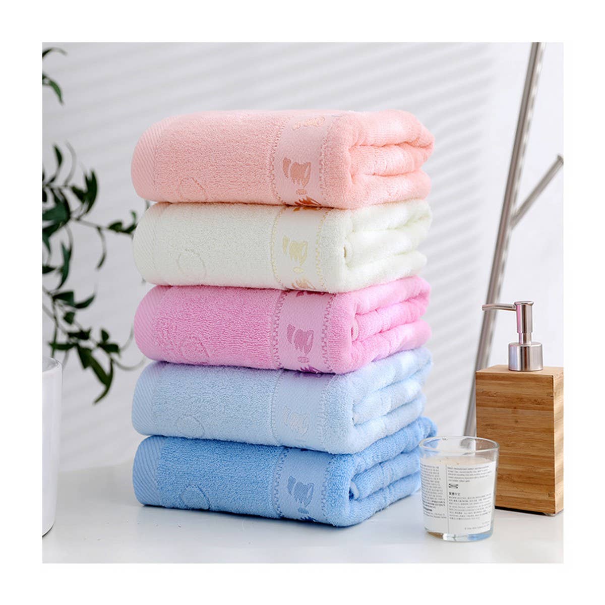 SOLID COLOR THICKENED COTTON TOWEL FOR ADULTS_CWMM2320