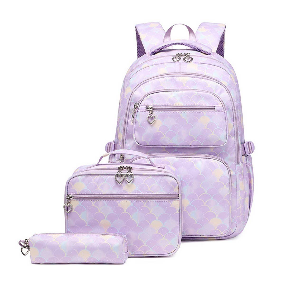 BACKPACKS FOR SCHOOL KIDS 3 PIECE SET WITH PRINTS_CWAB5394