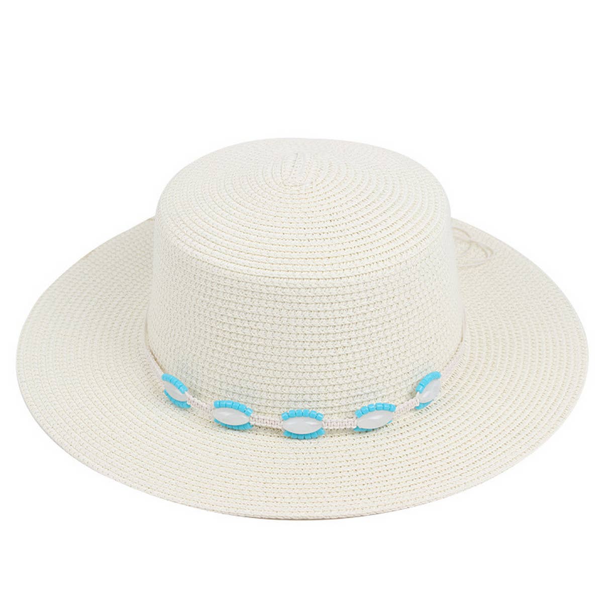 SUN PROTECTION BEACH VACATION STRAW HAT_CWAH1202