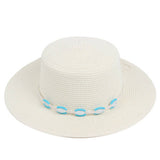 SUN PROTECTION BEACH VACATION STRAW HAT_CWAH1202