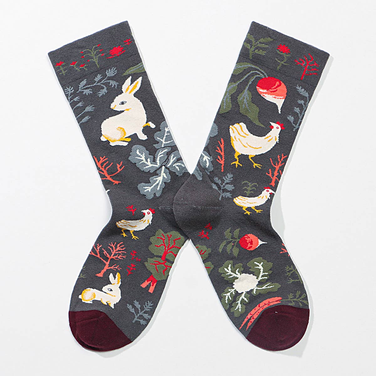 CARTOON JACQUARD SNOWBOARDING SOCKS_CWMS0198