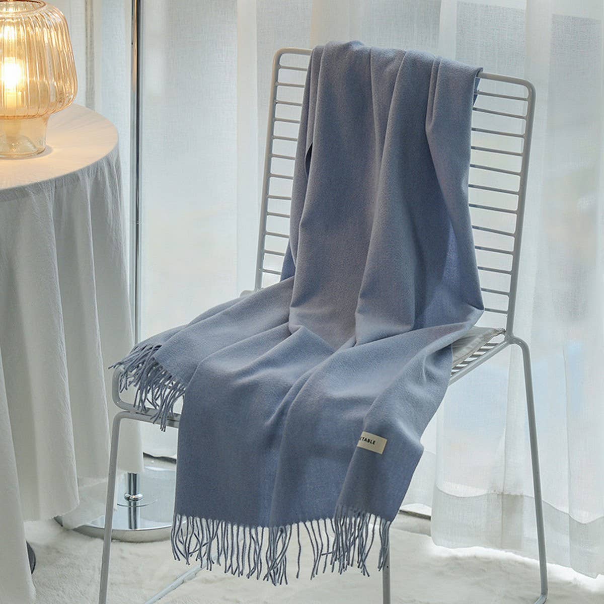 Winter Soft Macaron Scarf Shawl Wrap For Women_Cwasc1501