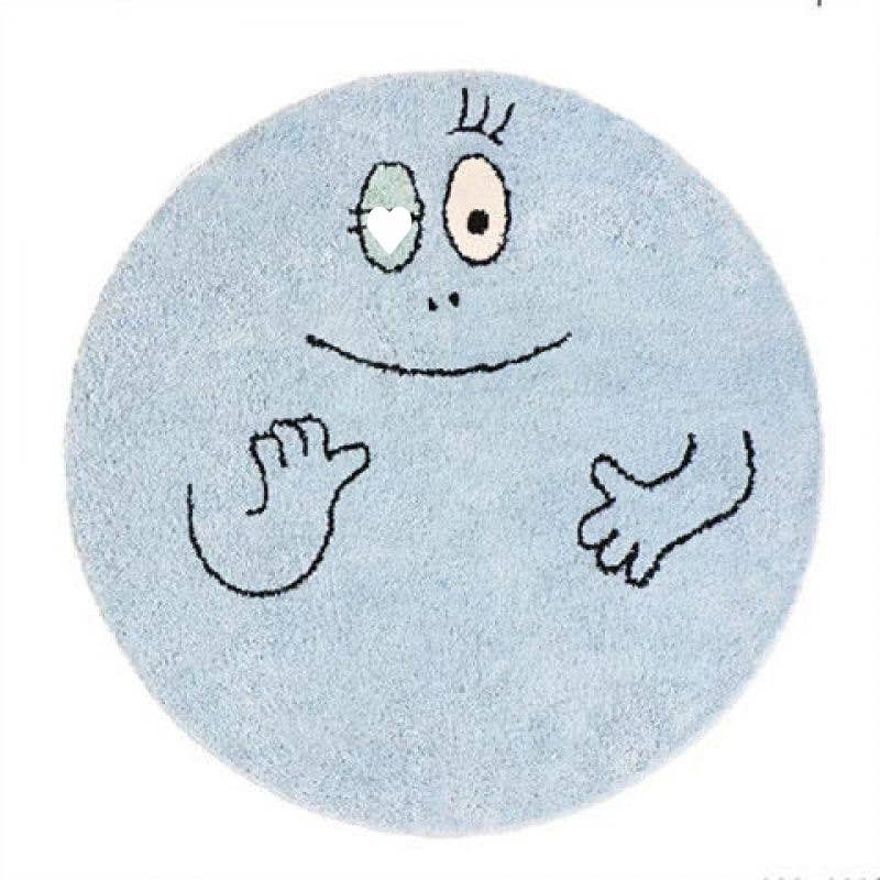 CUTE GREENBERRY ROUND RUG FOR KIDS BEDROOM_CWMM7328