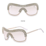 COOL ONE PIECE METAL RIM PUNK SUNGLASSES_CWASG0870