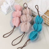 BATH POUF LONG LANTERN BATH FLOWER BALL_CWMM3371