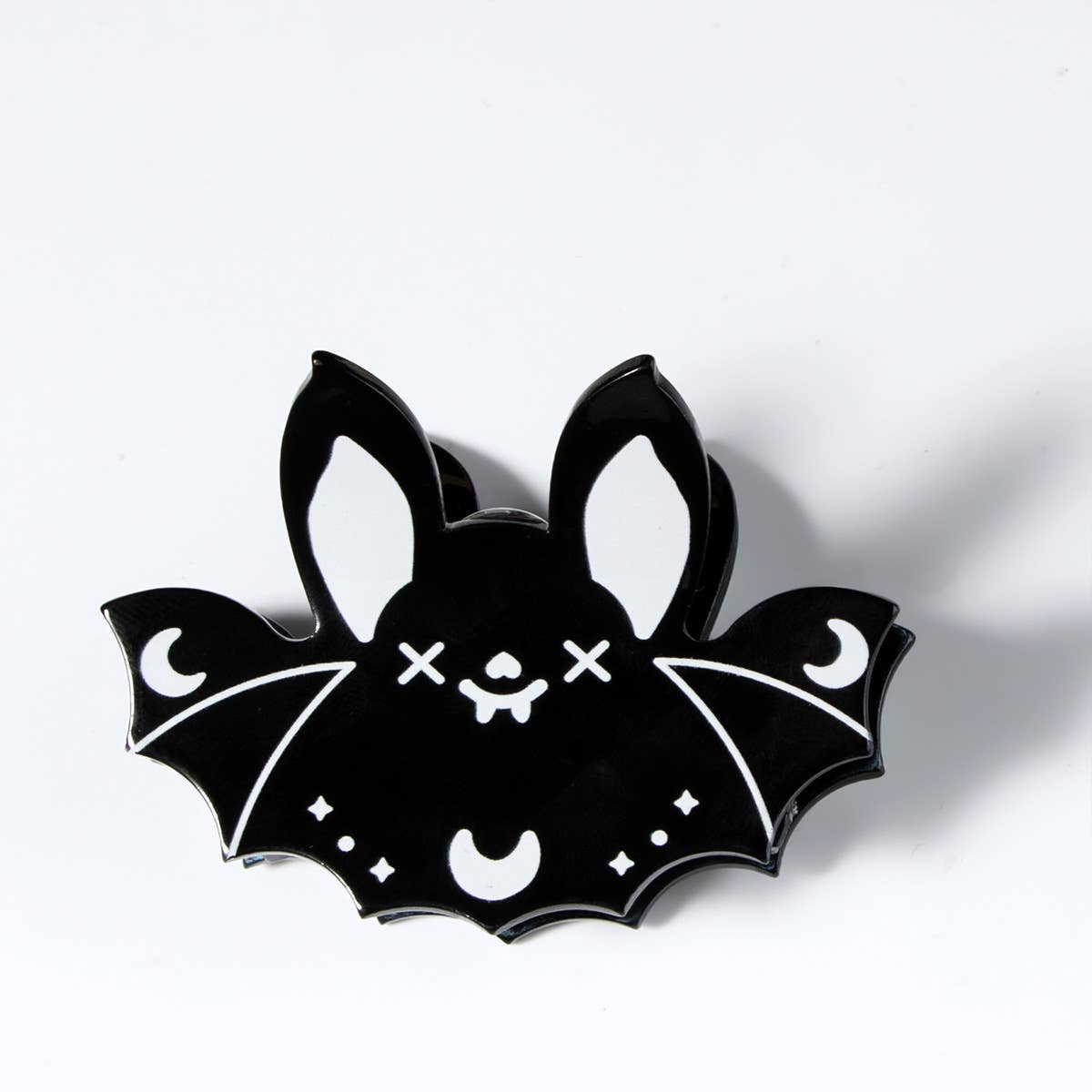 HALLOWEEN ACRYLIC HAIR CLAW SPIDER BAT DESIGN_CWAHA1446