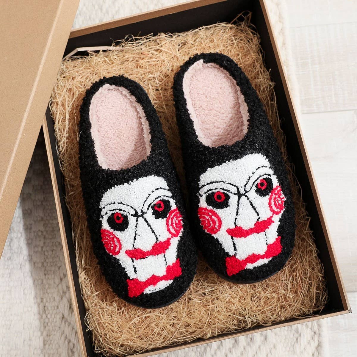 NEW HALLOWEEN HORROR COTTON SLIPPERS_CWSHS0760