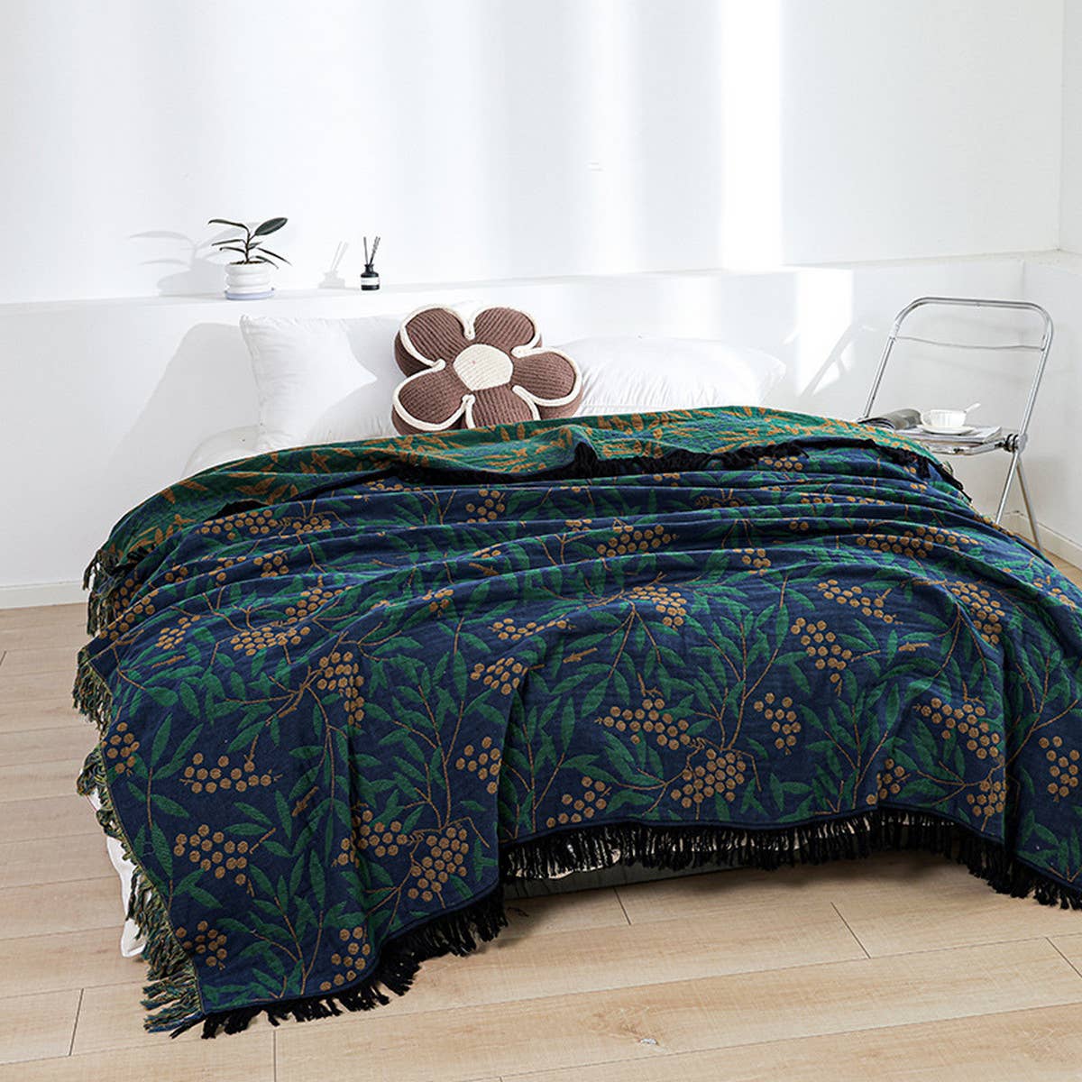 THIN NAP AIR CONDITIONING BLANKET SOFA BLANKET_CWMM1624