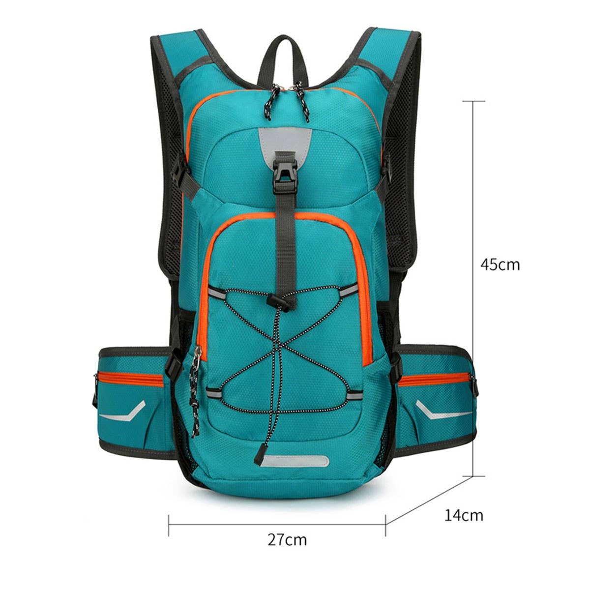 LIGHTWEIGHT NYLON HIKING CYCLING BACKPACK_CWAB5419
