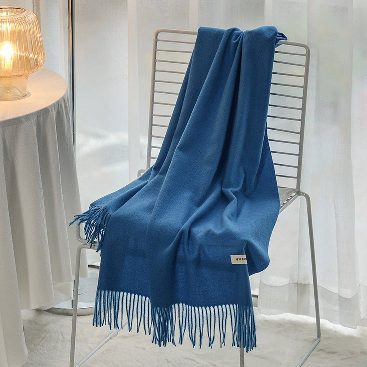 Winter Soft Macaron Scarf Shawl Wrap For Women_Cwasc1501