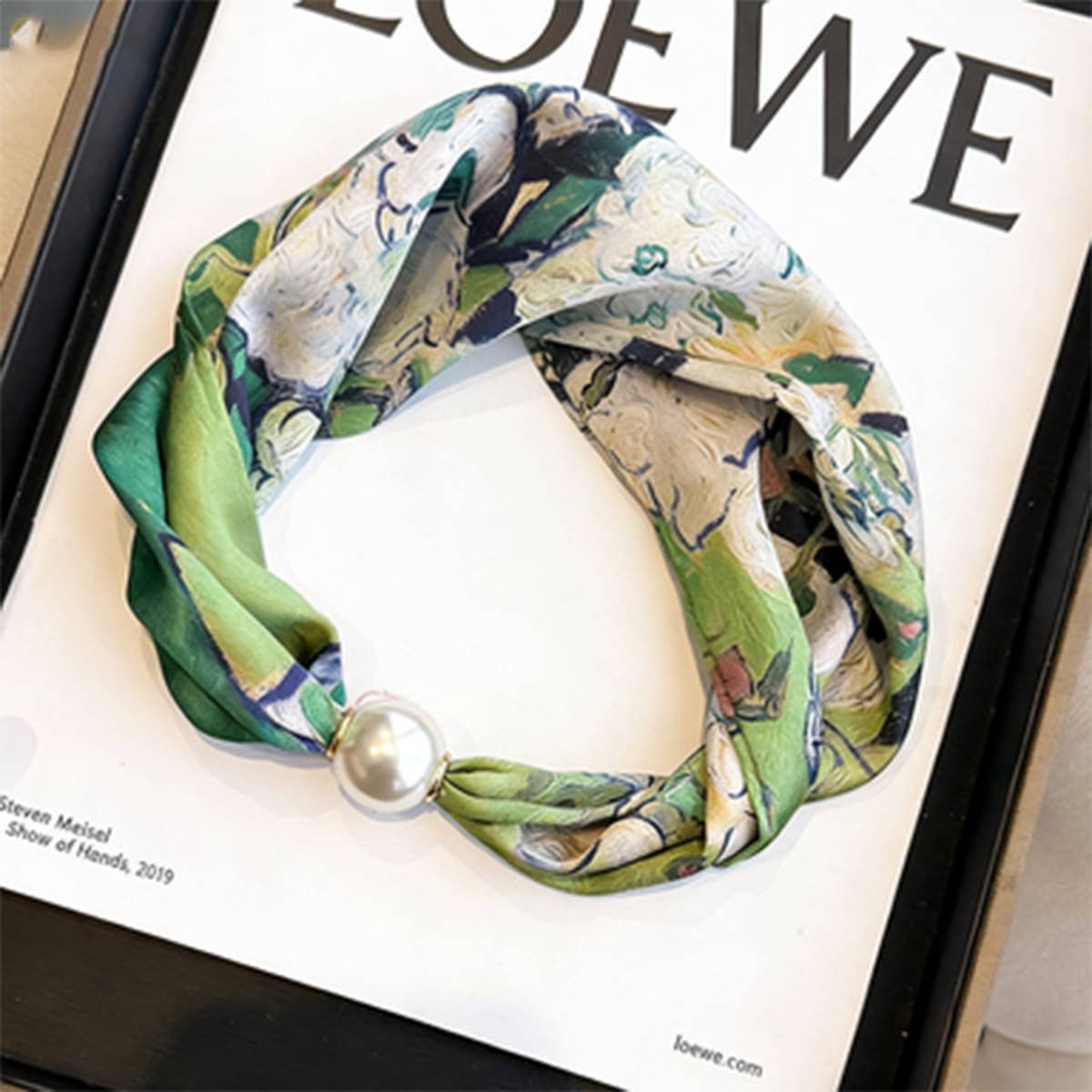 Skinny Silk Neck Scarf For Shirts_Cwasc03935