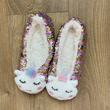 ADULT THICK VELVET SEQUINED FLOOR SOCKS NON SLIP_CWMS1197