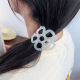 HOLLOW FLOWER HAIR CLAW RHINESTONE CHIC CLIP_CWAHA1590