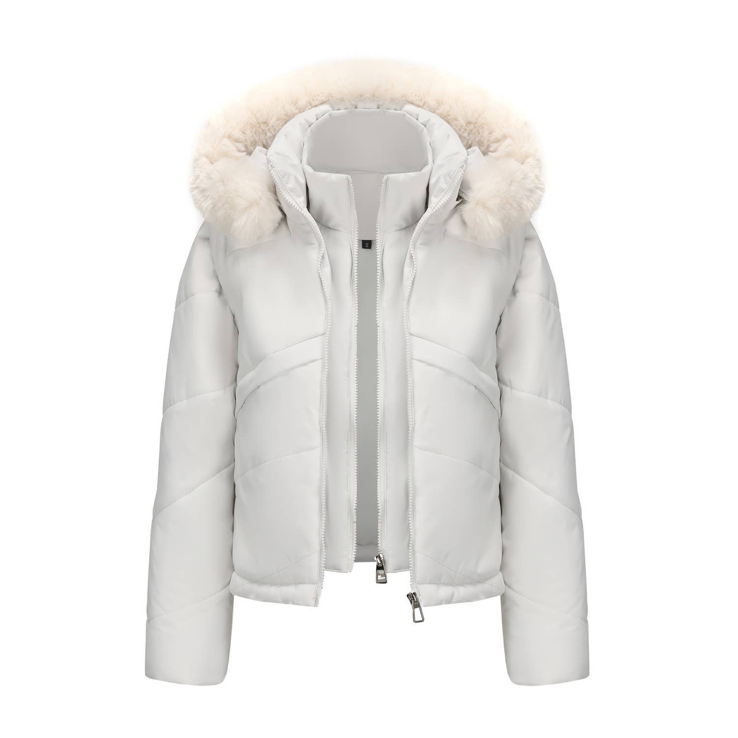 Two Detachable Cotton-Padded Jackets