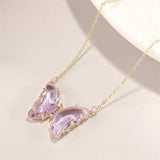 FAIRY GIRL FANTASY BUTTERFLY NECKLACE_CWAJE2000