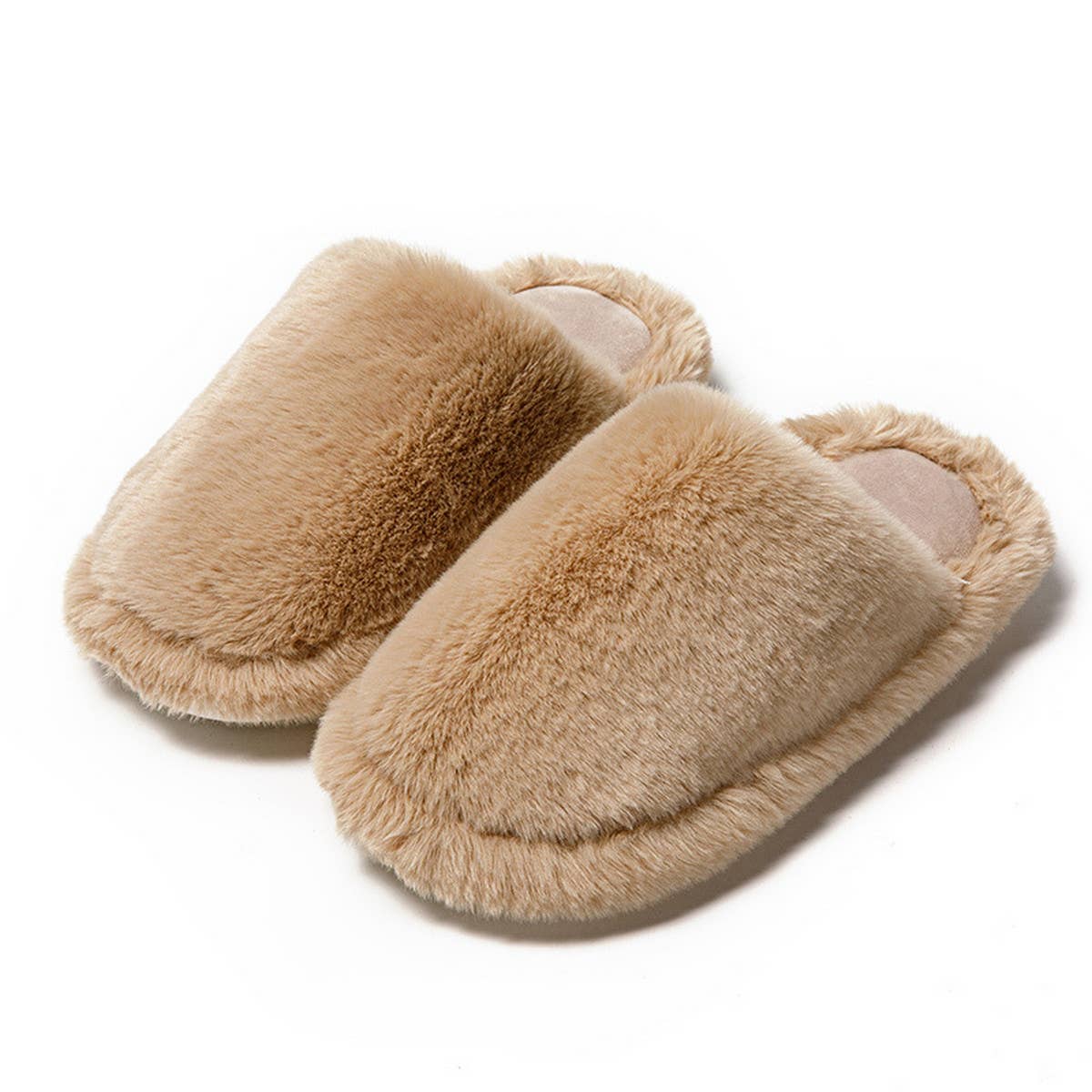 SOLID COLOR HOME CLOSED TOE COTTON SLIPPERS_CWSHS0838