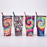 NEW TIE DYE LARGE CAPACITY THERMAL WATER CUP_CWMM0989
