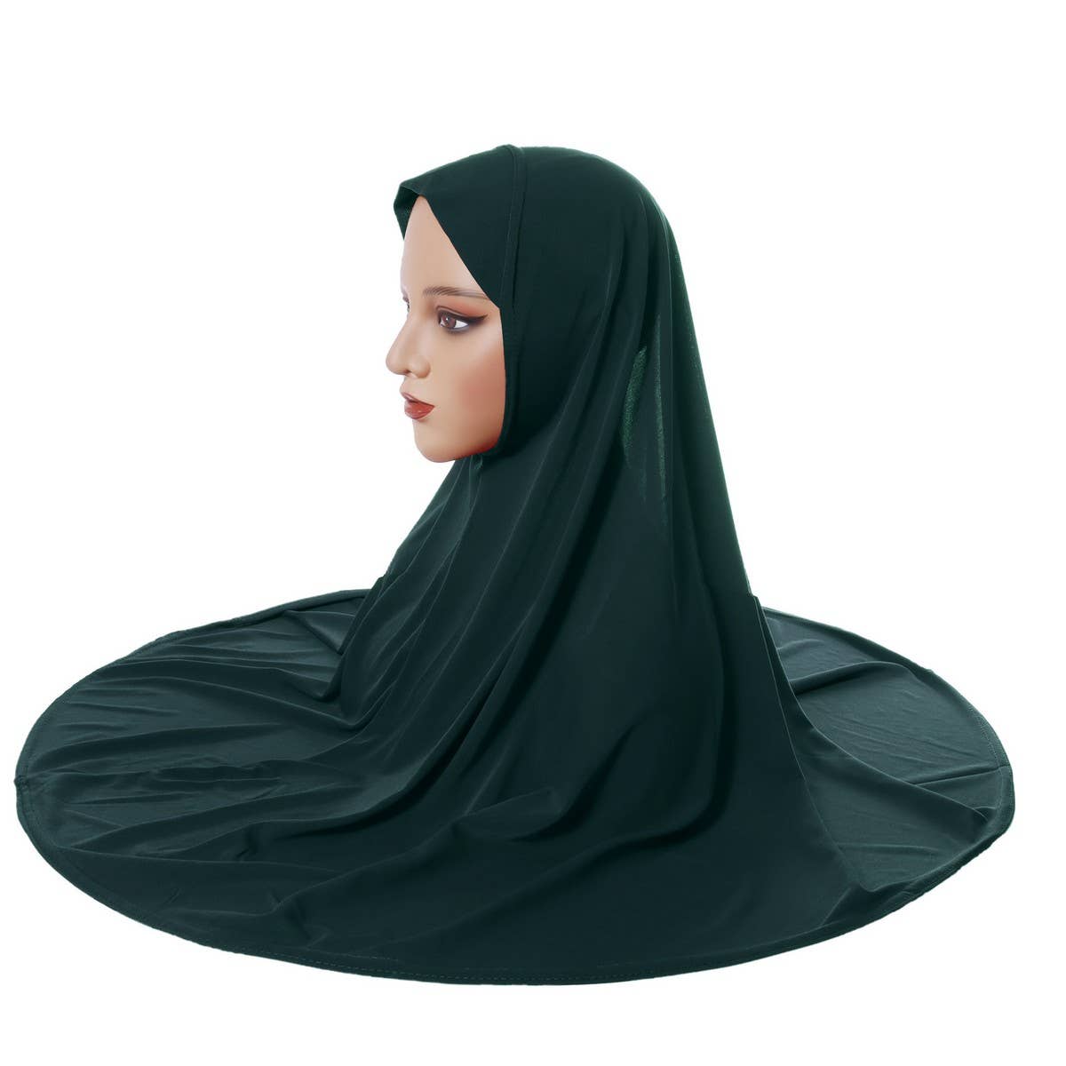 DOUBLE LAYER ROUND EDGE WOMENS HIJAB HEADSCARF_CWASC2421