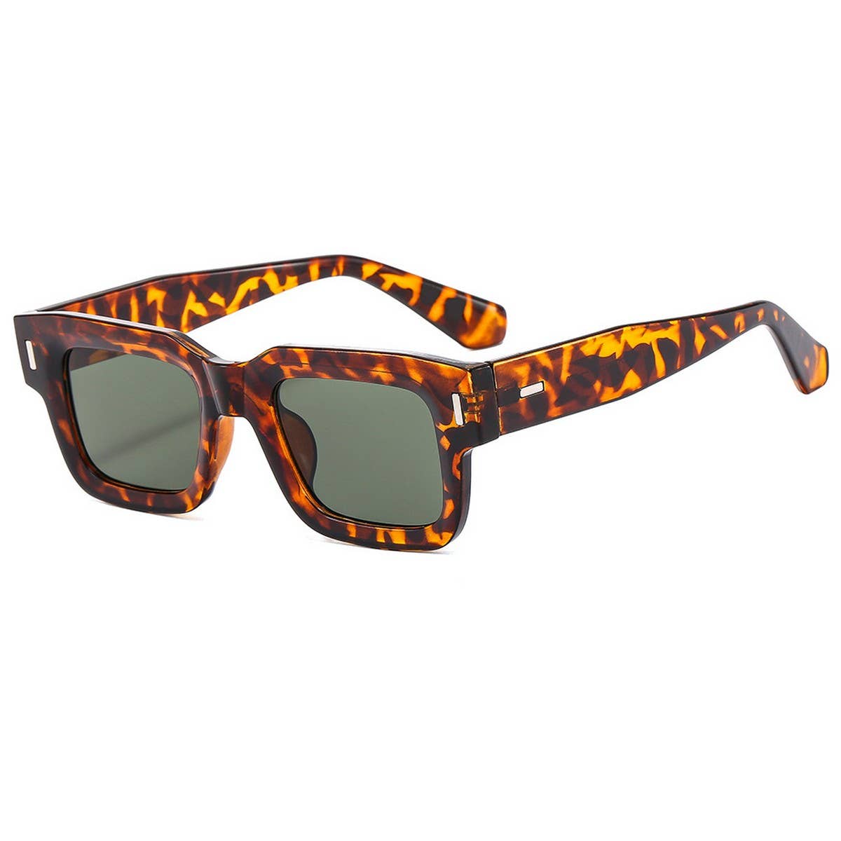 Versatile Studded Square Sunglasses Unisex_Cwasg1157