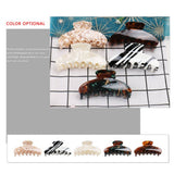 LARGE ACETATE SHARK HAIR CLAW INS STYLE BUN CLIP_CWAHA4321