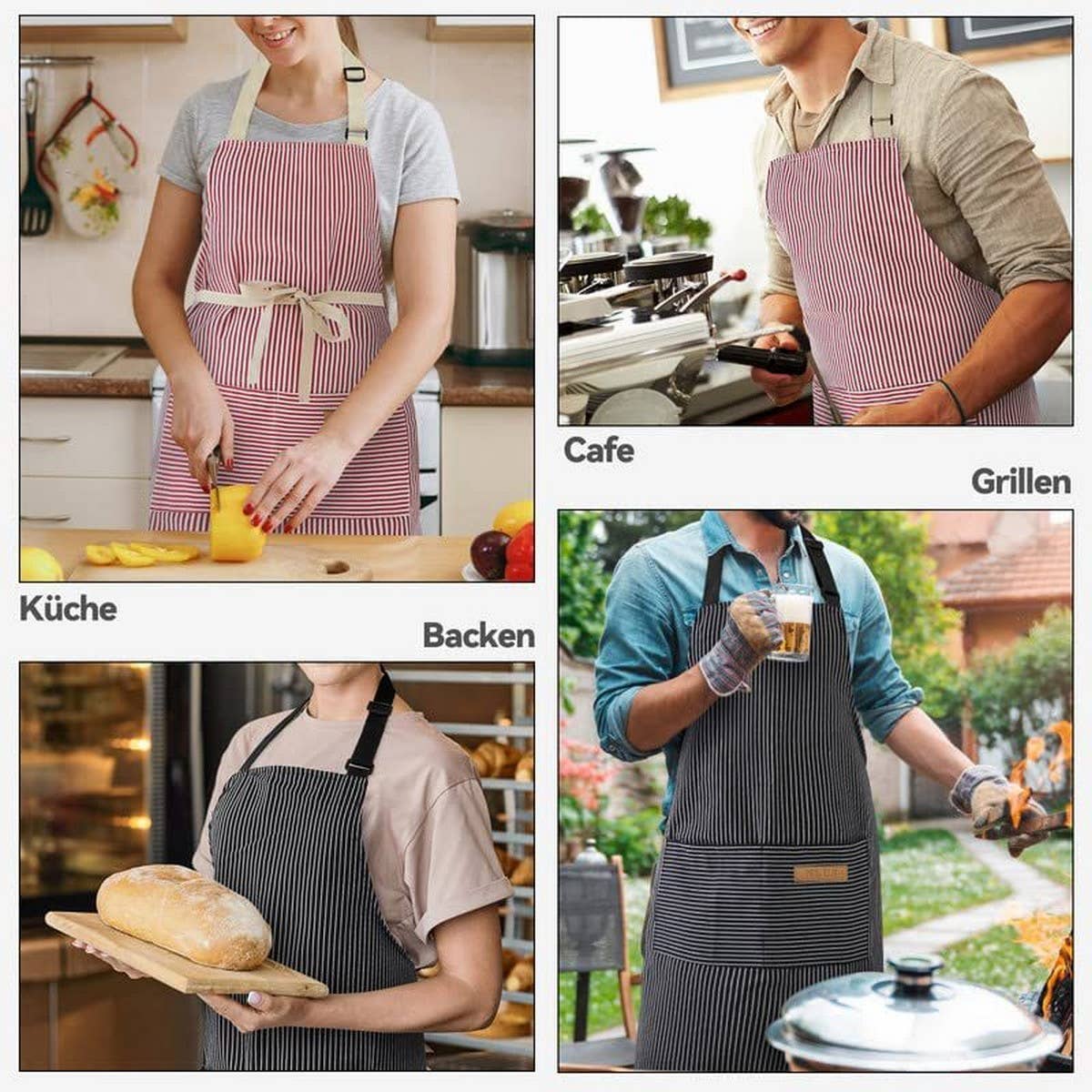 Cwmm1812_Striped Pocket Apron For The Working Household