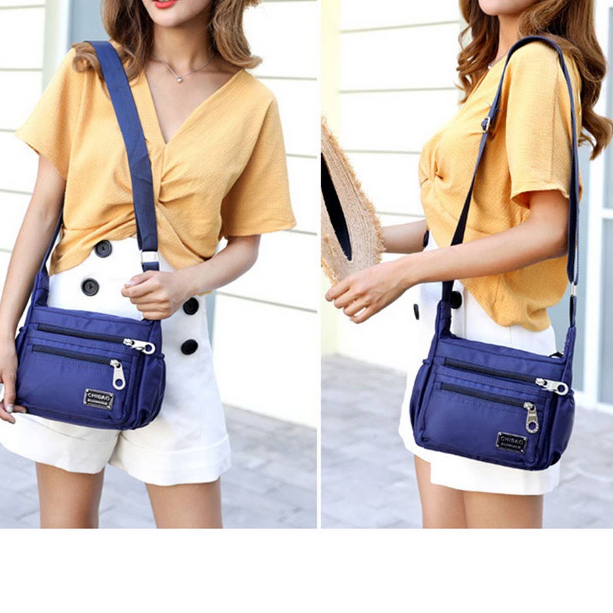 FASHION OXFORD CANVAS CROSSBODY SHOULDER BAG_CWASC1732