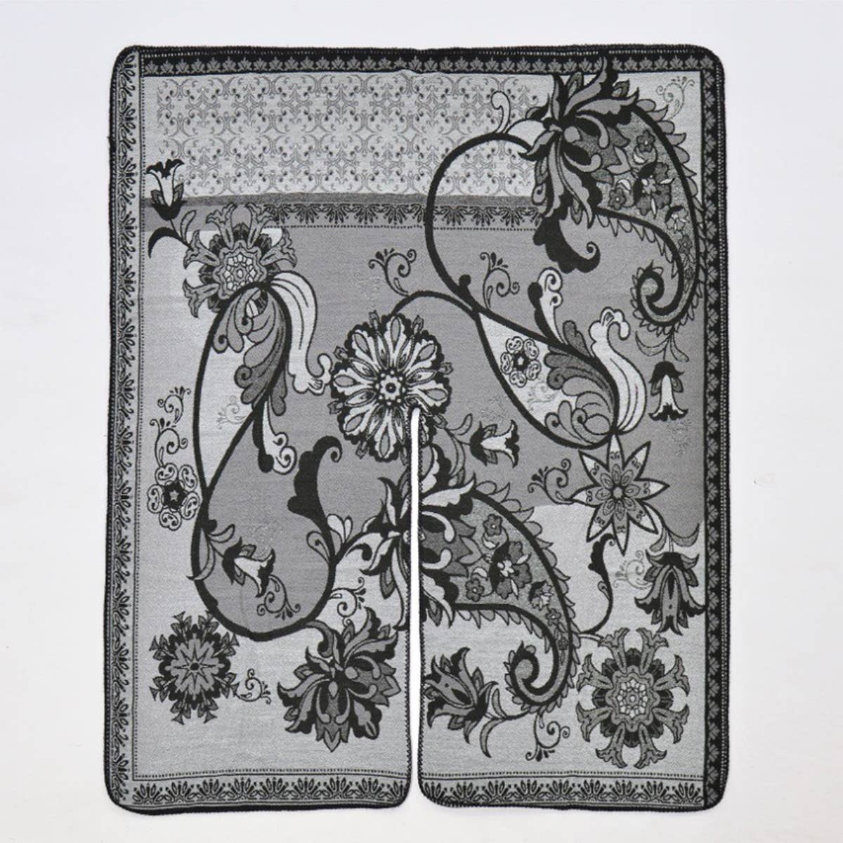 Vintage Cashew Pattern Cardigan Shawl_Cwasc0950