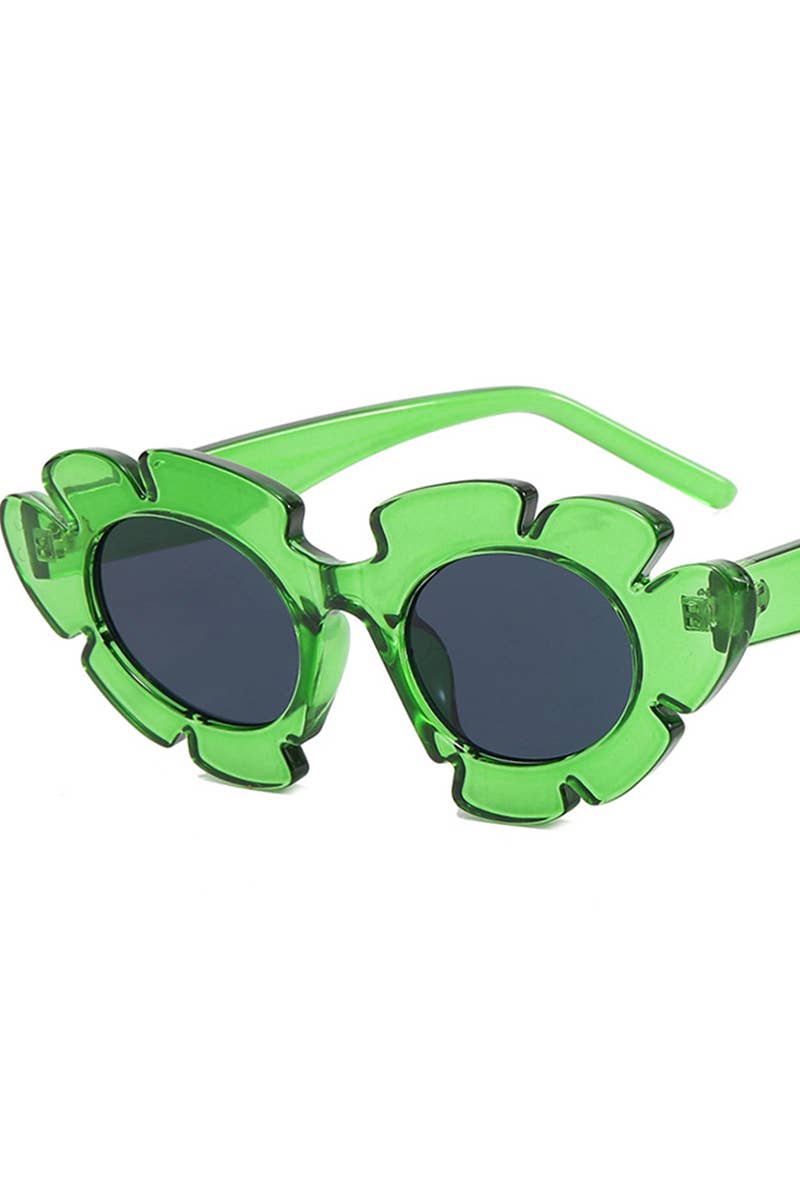 SUNFLOWER SHAPED SUNGLASSES_CWASG0131