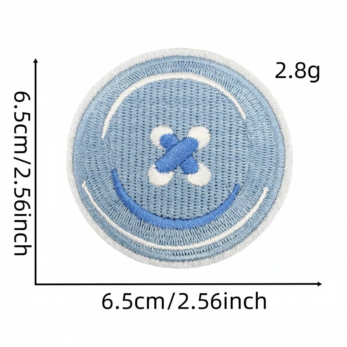 CARTOON EMBROIDERY BLUE SERIES CLOTH PATCH_CWMM4066