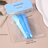 3PCS NO CREASE HAIR CLIPS SET MATTE DUCKBILL PINS_CWAHA1045