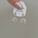 2024 PERSONALIZED ZIRCON SUN RING STUD EARRINGS_CWAJE1332