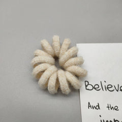 Versatile And Refreshing Knitted Hair Tie