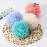 BATH POUF50G LARGE LANTERN BATH FLOWER BATH BALL_CWMM3389