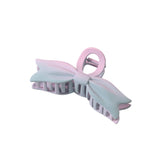 MATTE GRADIENT BOW HAIR CLAW LARGE ELEGANT CLIP_CWAHA0483