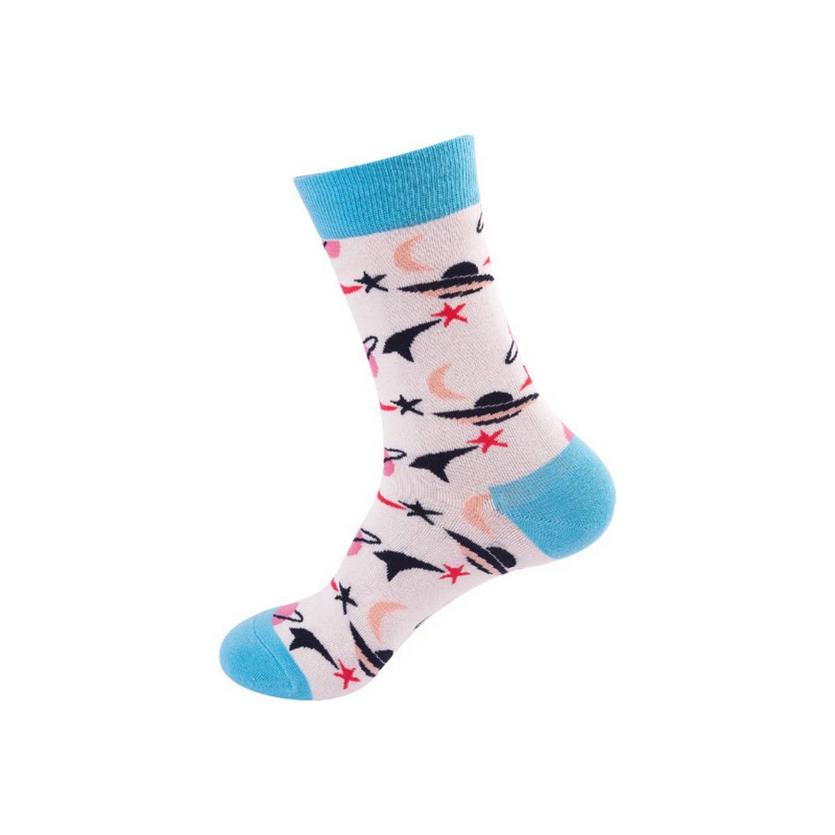 CASUAL PERSONALIZED FOUR SEASONS MID CALF SOCKS_CWMS1011