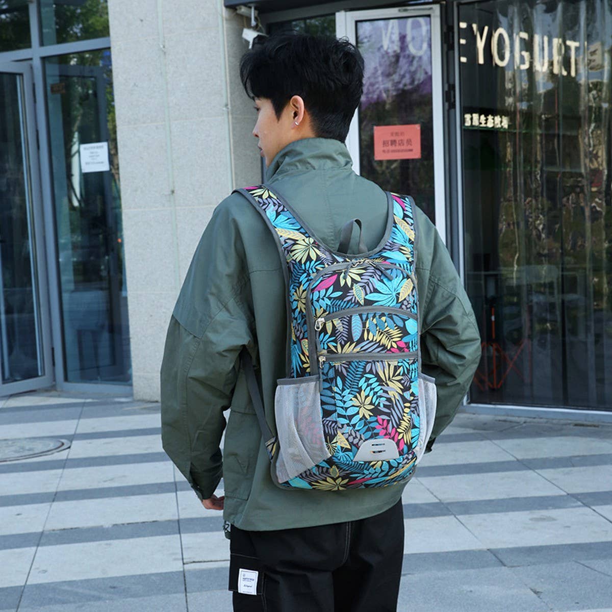 MULTI FUNCTION OXFORD FABRIC TRAVEL BACKPACK_CWAB5453