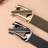 FASHIONABLE BUSINESS CASUAL COW SIMPLE BELTS_CWABE0474