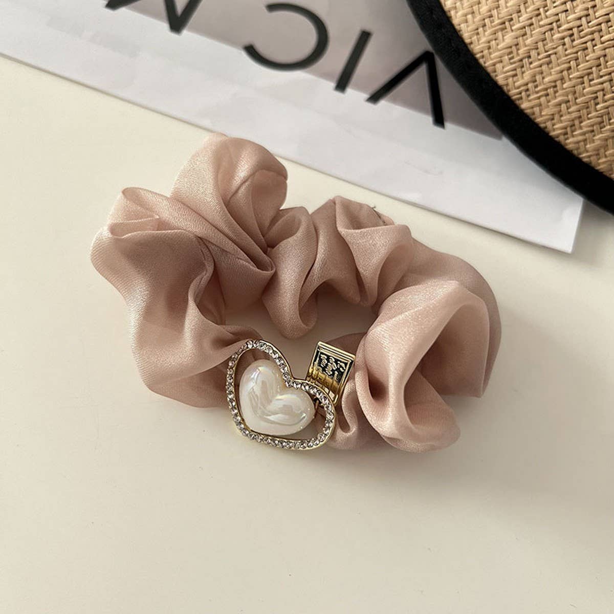 CAMELLIA HAIR CLAW ELEGANT BUN CLIP FOR BACK HAIR_CWAHA4686