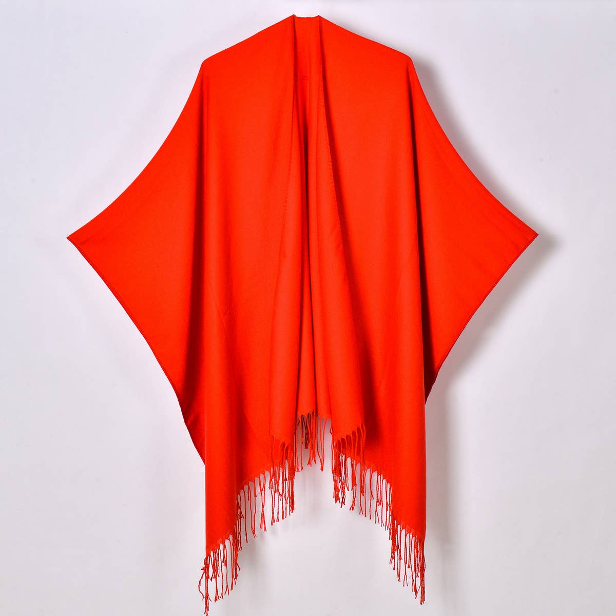 2024 NEW SOLID COLOR TASSEL SPLIT SHAWL_CWASC0962