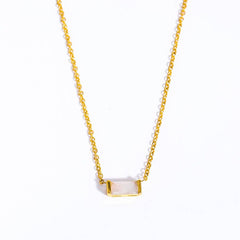 Vintage Artistic Birthstone Necklace_Cwmm5544