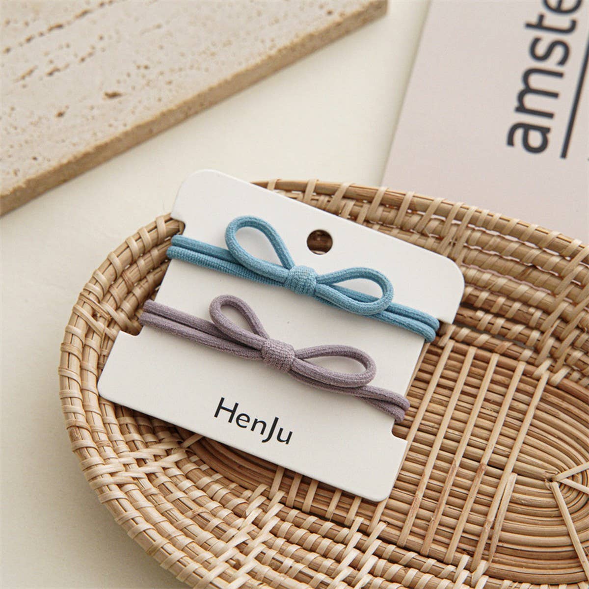 2 Pack Of Simple Commuting Hair Ties_Cwaha1136