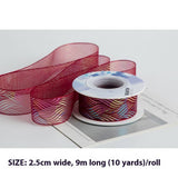 GIFT RIBBON TIED FLOWER PACKAGING MATERIALS_CWMM5786