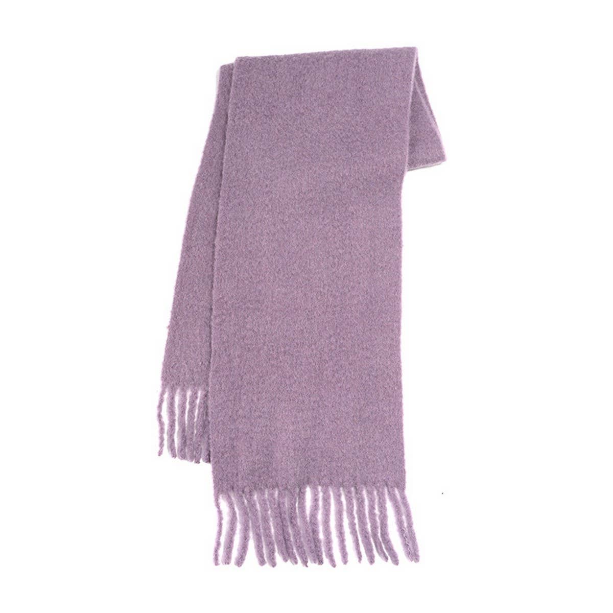 Wool Blend Solid Scarfsof Warm Winter Wrap_Cwasc2319