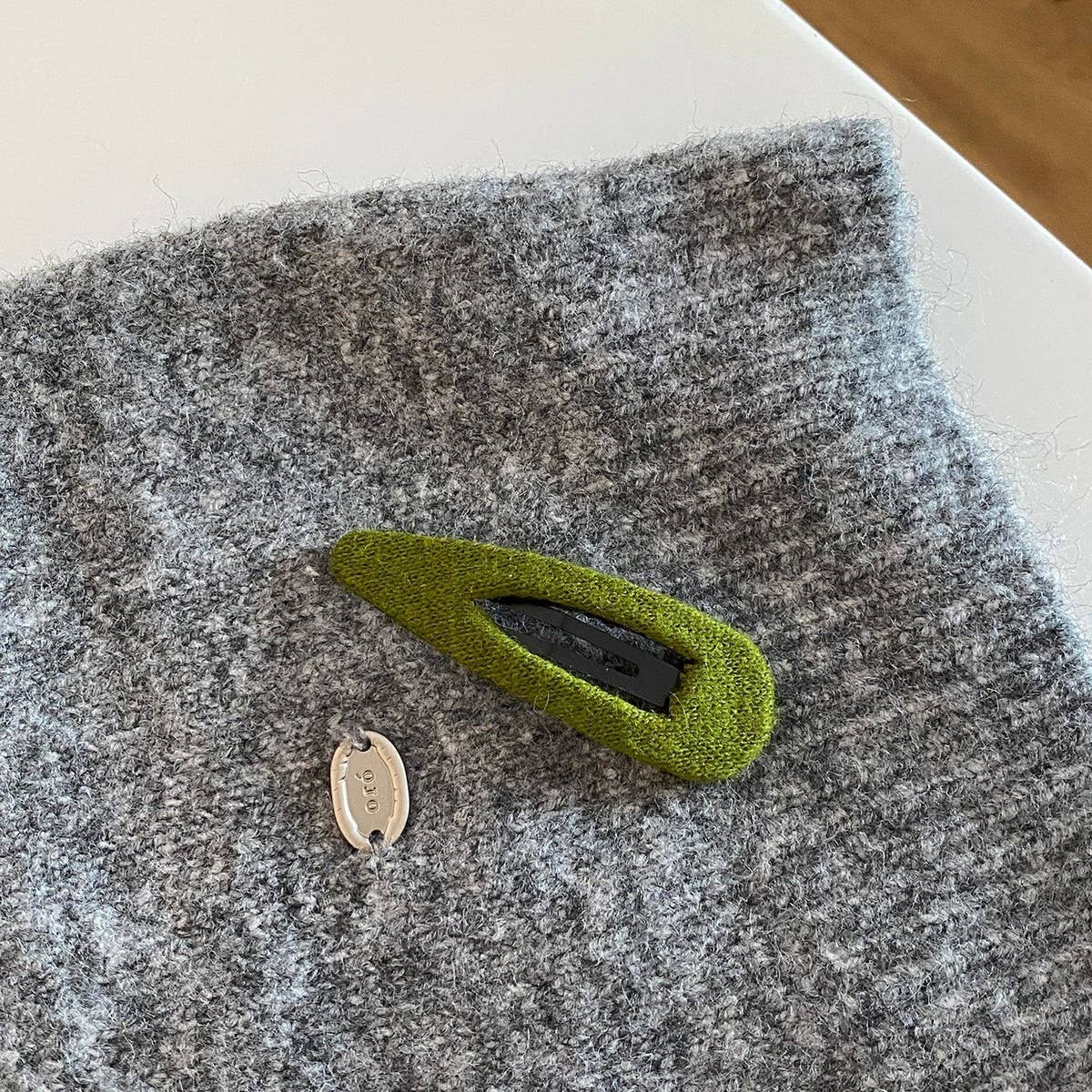 Wool Bb Clip Fall Retro Side Hairpin_Cwaha07854