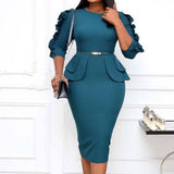 PROFESSIONAL OFFICE TEMPERAMENT COMMUTER DRESS_CWDMD3674